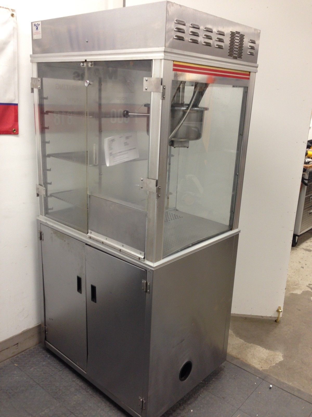 Gold Medal 1618ETS Popcorn Machine (1) Fugh Refrigeration
