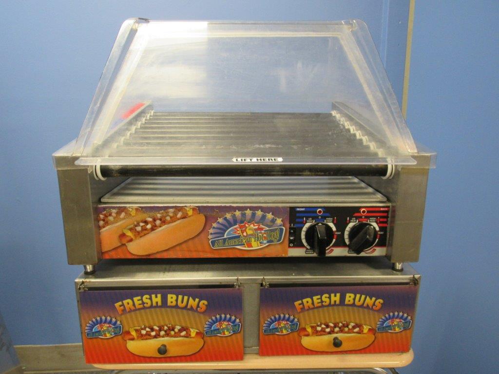 APW HRS31S Hot Dog Roller & Bunn Storage (1) Fugh Refrigeration