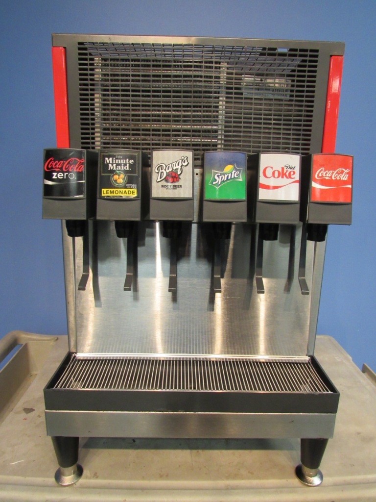 Lancer Electric Coke Dispenser 6 valve 851506a111 (2) Fugh Refrigeration