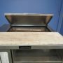 Delfield 18SC39B 8 Pan Refrigerated Base Prep Table S# 96505801M (5)